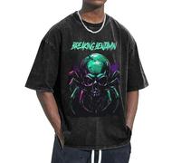 Unisex Benjamin Rock Band T-Shirt Crewneck tee Shirt Print Vintage wash Loose Casual Short Sleeve Cute Summer Oversized Cotton Fashion Top Tees,s-2xl