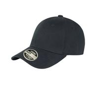 Unisex Black Cotton Flex Fit Baseball Cap One Size S/M no Adjustment Needed