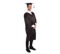Bristol Novelty Unisex Graduation Talar Costume One Size Black
