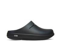 Unisex Black Oofos Recovery Ooclog Sandal, Size 38 - EUR