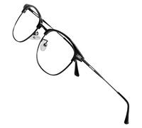Unisex Blue Light Blocking Glasses Eyeglasses Frame Anti Blue Ray Computer Game Glasses 5054 Black-ALL