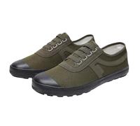 Unisex Camouflage Gym Shoes, Labor Shoes Rubber Bottom Shoe Flat Anti-Slip Sport Shoe Lightweight Breathable Canvas Footwear Comfortable Hiking Sneakers Wide Fit Slip-On Leisure Footwear