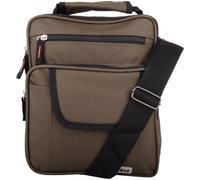 Unisex Canvas Style Multi-Functional Shoulder Cross Body Small Messenger Travel Work Utility Bag - Green