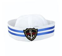Unisex Captain Sailor Hat Skipper Navy Marine Cap Kids Military Hat Triangle