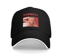 Unisex Carpenter Singer Sabrina Baseball Cap Adjustable Size Dad Hat Classic breathable Low Profile Strapback Retro Cute Summer Sun Visor Hats for Running Workouts and Outdoor Activities All Seasons
