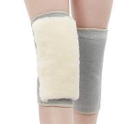 Unisex Cashmere Protective Knee Pads,Super Soft Comfy Thicken Thermal Windproof Knee Protectors Men Women Keep Warm Leggings Knee Brace Support Protector Leg Warmer for Cycling Running Walking