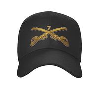 Unisex Casual Cap 7Th Cavalry Branch Wo Txt Running Hat Vintage Trucker Cap Adjustable Dad Hat for Training Hiking Sports