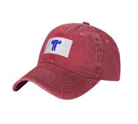 Unisex Casual Hat Flag of Tempe, Arizona Denim Cap Do Old Cowboy Cap Low Profile Sports Hat for Hiking Golf Running