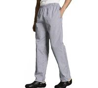 Unisex Chef Trousers - Professional Kitchen Workwear Pants for Hotel, Restaurant & Catering Staff, Lightweight Breathable Cooking Uniform, Durable Comfortable Fit (XS-2XL)