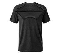 Unisex Chemo Port Shirts Post Shoulder Surgery Recovery Shirts Tear Away Side Zippers Off for Men Women, Dark Grey, M