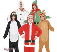 Unisex Child Christmas Jumpsuit Costumes