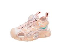 Unisex Children's Trainers Girls Sports Shoes Lightweight Breathable Running Shoes Outdoor Fitness Shoes Breathable Trainers Indoor Shoes, pink, 12 UK Child