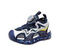 Unisex Children's Trainers Girls Sports Shoes Lightweight Breathable Running Shoes Outdoor Fitness Shoes Breathable Trainers Indoor Shoes, blue, 4 UK