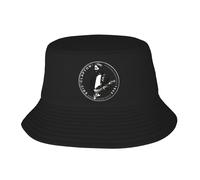 Unisex Clapton Singer Eric Adult Double-Layer Fisherman Hat Area-Printed Outdoor Sun Hat Soft and Portable Outdoor Bucket