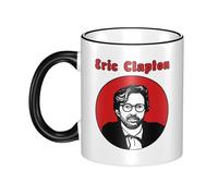 Unisex Clapton Singer Eric Ceramic Coffee Mug 330ML Tea Cup Colorful Premium Cup for Men and Women at Home Office Travel or on Birthday Occasions