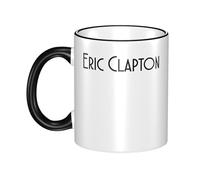 Unisex Clapton Singer Eric Ceramic Coffee Mug 330ML Tea Cup Colorful Premium Cup for Men and Women at Home Office Travel or on Birthday Occasions