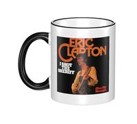 Unisex Clapton Singer Eric Ceramic Coffee Mug 330ML Tea Cup Colorful Premium Cup for Men and Women at Home Office Travel or on Birthday Occasions