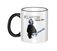 Unisex Clapton Singer Eric Ceramic Coffee Mug 330ML Tea Cup Colorful Premium Cup for Men and Women at Home Office Travel or on Birthday Occasions