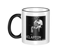 Unisex Clapton Singer Eric Ceramic Coffee Mug 330ML Tea Cup Colorful Premium Cup for Men and Women at Home Office Travel or on Birthday Occasions
