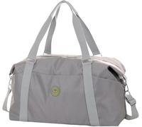 Unisex Clothing Bag, Suitable for Sports and Fitness, Waterproof, Adjustable Strap & Handles, Can be Carried by Hand Or Worn Over Shoulder, Travel Weekender Bags for Men Women (Black) (Grey)