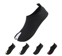 Unisex Comfortable Breathable Aqua Shoes Bathing Shoes for Men Women Swimming Shoes Slippers for Outdoor and Water Sports Elastic Mesh Summer Clip Toe Indoor Yoga Pedal Mill Shoes, White, 7 UK