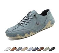 Unisex Comfortable Hike Barefoot Shoes, Outdoor Slip On Beck Shoes Casual Non-Slip Breathable Lightweight Walking Shoes for Driving & Commuting Loafers(Color:Green,Size:36 EU)