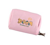 Unisex Compact Makeup Bag Nylon Storage Organized Cosmetic Bags for Cosmetics Travel Accessories Portable Everyday Use Multi Functional Cosmetic Case