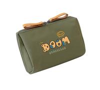 Unisex Compact Makeup Bag Nylon Storage Organized Cosmetic Bags for Cosmetics Travel Accessories Portable Everyday Use Multi Functional Cosmetic Case