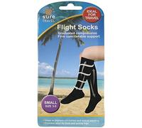 Unisex Compression Socks Relief for Aching Feet Varicose Veins DVT Flight Travel (Small 3-5)