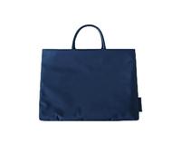 Unisex Computer Bag, Comfortable Handbag with Zipper, Large Capacity Office Bag, Suitable for Office Commuting, Work Meeting (Blue,38 * 28 * 3cm/14.9 * 11 * 1.1in)