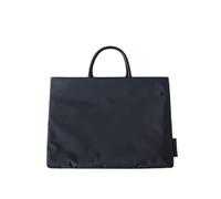 Unisex Computer Bag, Comfortable Handbag with Zipper, Large Capacity Office Bag, Suitable for Office Commuting, Work Meeting (Black,38 * 28 * 3cm/14.9 * 11 * 1.1in)