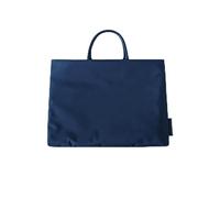 Unisex Computer Bag, Comfortable Handbag with Zipper, Large Capacity Office Bag, Suitable for Office Commuting, Work Meeting (Blue,41 * 30 * 3cm/16.1 * 11.8 * 1.1in)