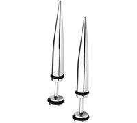 Unisex Cool Punk Rock Screw Rivet Spike Earrings Ear Stud Pin Earrings Spears-Silver Convenient and practical