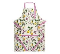 Unisex Cotton Chef Apron For Kitchen Cooking, BBQ & Baking (Purple)