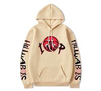 Unisex Crew Neck Anime Print Pullover - Helluva Boss Graphic Sweater Casual Loose Long Sleeve Hoodie