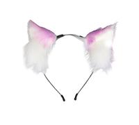 Unisex Cute Cartoon For Ears Shape Headband Multi Color Hair Hoop Makeup Live Broadcast Christmas Party Headpiece Hair Hoop For Women Cartoon Animals Ear Shaped Decorative Cute Multicolor