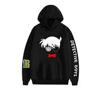 Unisex Detective Conan Hoodie Personality Anime Kuroba Kaito Sweatshirt Oversized Pocket Pullover Edogawa Conan Sweatshirt