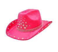 Unisex Diamonds Cowboy Hat