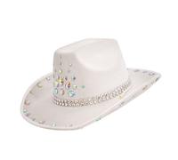 Unisex Diamonds Cowboy Hat