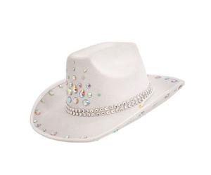 Unisex Diamonds Cowboy Hat