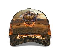 Unisex Duck Tongue Caps Adjustable Trucker Hat Casual Baseball Cap for Hiking Running Golf 3D Print Deer Hunt - One Shot One Kill Time to Fire Up The Grill