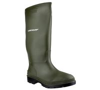 Unisex Dunlop Pricemastor Waterproof Plain Rubber Wellington Boots Size 3 to 12