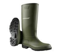 Unisex Dunlop Rubber Wellies Waterproof Festival Wellington Boots Green UK 3