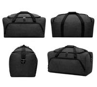 Unisex Essentials Linear Duffel Bag Duffel Bag, Capacity 75L, Size 68X34X33CM, (TB-213) (Black)