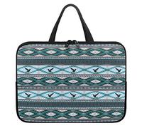 Unisex Exotic Style (Black Bird) Shockproof Lightweight Laptop Bag Computer Carrying Briefcase Notebook Case 10 inch