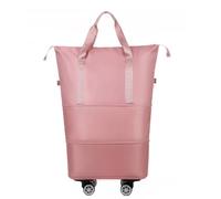 Unisex Expandable Wheeled Luggage Bag Portable Large Capacity Waterproof Rolling Pulley Storage Bag Suitcase for Travel