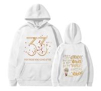 Unisex Expedition 33 Merch Clair Obscur Expedition 33 Game Hoodie Printed Plus Size Sweatshirt for Man Game Fans 01-White L