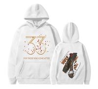 Unisex Expedition 33 Merch Clair Obscur Expedition 33 Game Shirt Printed Long Sleeves Hooide for Men Game Fans 04-White M