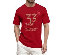 Unisex Expedition 33 Merch Clair Obscur Expedition 33 Game Shirt Printed Short Sleeves Top for Men Game Fans 01-Red L