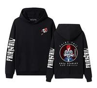 Unisex Fairy Tail Hoodie Personality Anime Harajuku Sweatshirt Oversized Pocket Cosplay Pullover Erza Scarlet Sweatshirt